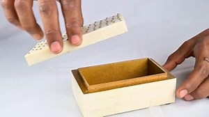 Handmade White keepsake Box