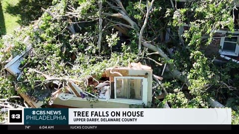 PECO outages down to about 50,000 after Thursday storms, full restoration may take days