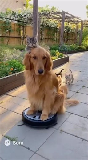 Why Are All These Kittens Following a Robot Vacuum?