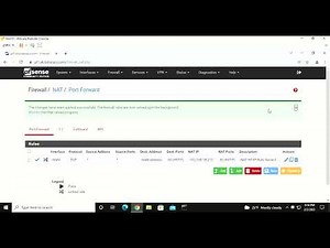 pfSense - IPv4 HTTP & HTTPS NAT and Firewall Rules