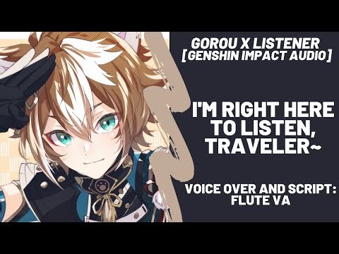 Gorou Is Your Comfort Listener [ASMR] [Roleplay] [M4A] [Genshin Impact Audio]