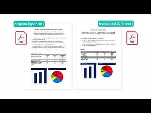 How to translate PDF files to different languages in 2 minutes | Blu Translate Product Demo