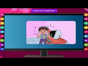 COMPUTER CLASS 1 - USES OF A COMPUTER - KRITI EDUCATIONAL VIDEOS