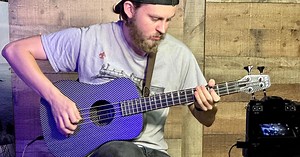 Klos aims low with carbon-fiber baritone and bass ukuleles