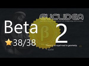 Euclidea 2. Beta 38/38