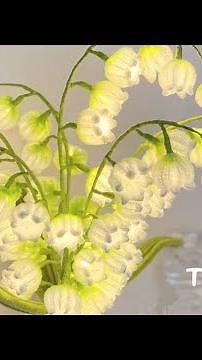 DIY Lily of the Valley Night Light Tutorial: Make Flower Lamp with Pipe Cleaners (DIY Home Decor)