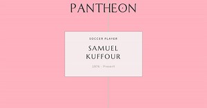 Samuel Kuffour Biography | Pantheon