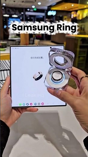 Galaxy Ring Is REAL 🔥 Samsung’s Smart Ring Demo