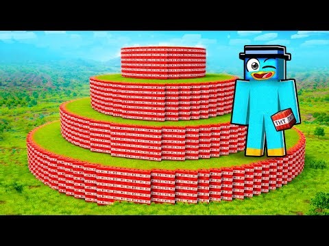 La Explosión de TNT más Grande de Minecraft…