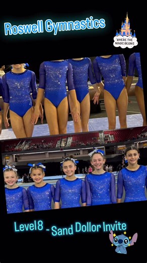 Coach B4Moore on Instagram: "Roswell Gymnastics crashes Disney - Level 8s! Best of luck ladies! #roswellgymnastics #usagymnastics #region8gymnastics #level8 #disney"