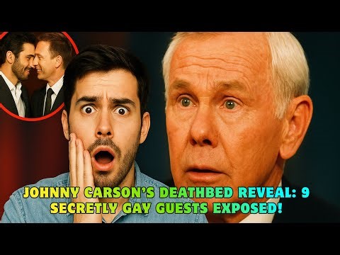 Johnny Carson’s Deathbed Reveal: 9 Secretly Gay Guests EXPOSED!