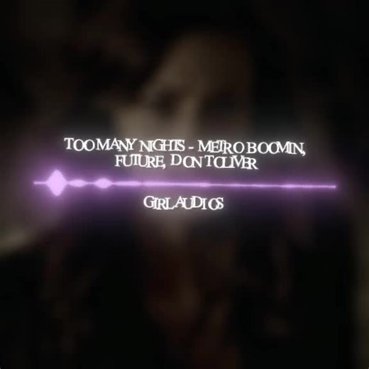 Too Many Nights Edit: Creative Audio Visualization