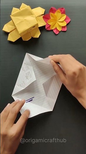 How to fold Masu box using A4 paper (Traditional)