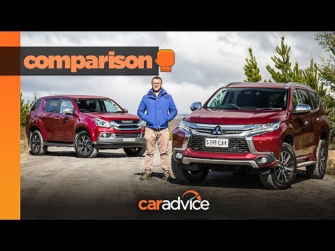2019 Mitsubishi Pajero Sport Exceed v Isuzu MU-X LS-U 4x4 | 4WD Comparison | CarAdvice