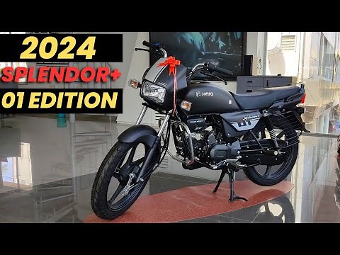Hero Splendor Plus 01 Edition Review | Splendor+ 01 New 2024 Model | Price & Mileage