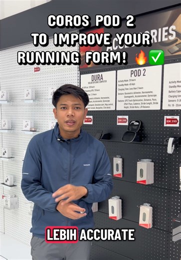 Coros pod 2 available gang dekat coros setapak! ✅🔥 #teamcorosmalaysia #corosmy #corossetapak