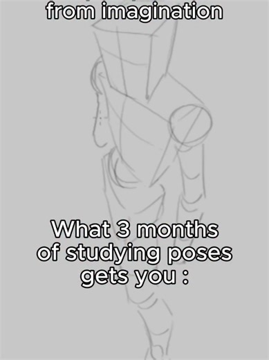 Imaginative Poses Practice in Perspective