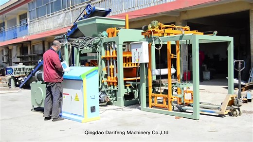 Used Besser Block Machine Block Making Machine Cement Turkey QT4-15 Widely Used Concrete Block Making Machine for Sale in Usa