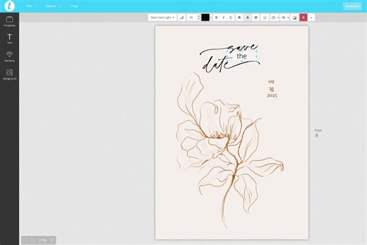 Minimalist Script Wedding Welcome Sign, Modern Reception Decor (DIY Template) - Etsy UK