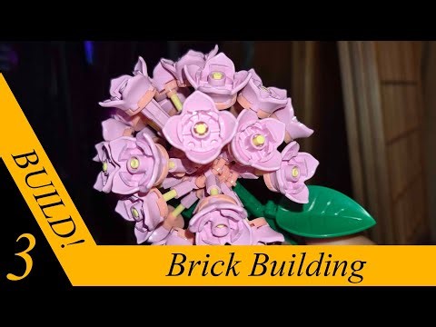 BrickBuilding Ep.3: Brickcraft Bricktanicals Pnik Hydrangea 72250