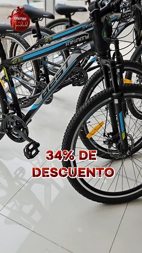 ¡Regalá emociones sobre ruedas esta Navidad! 🎁🚴‍♂️ La Bicicleta Best Infinity aro 27,5" es el regalo perfecto. ¡Y lo mejor de todo es que ahora puedes llevártela con un increíble 34% de descuento! 🌟 Visítanos 🚗🔧 en Chacomer casa central o nuestra tienda en 4 Mojones. 📱 Escribinos al 📱0215180000 o comprá en nuestra web Chacomer.com.py | Chacomer