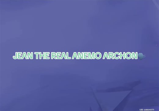 Jean: The True Anemo Archon of Genshin Impact