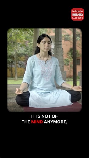 106K views · 1.7K reactions | The English word, “meditation” does not really mean anything because with eyes closed, one could be in many different states. Generally, “Dhyana” is what is being referred to as meditation. Dhyana means you are out of your mind! Madness is always of the mind. If you can really get out of your mind, then you become 100% sane.-Sg #Sadhguru #Mind #Meditation #Dhyana | Sadhguru | Facebook