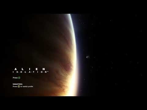 ALIEN: ISOLATION Title Screen Xbox Series X 28.03.26