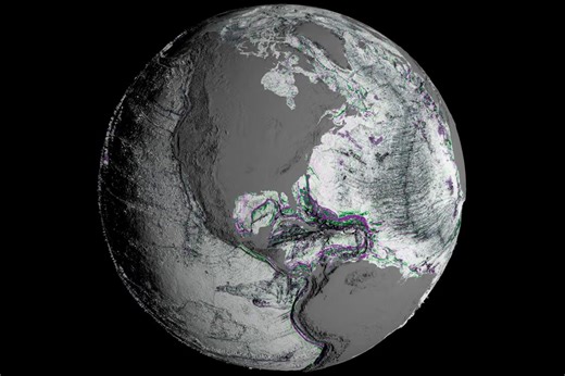 NASA made a jaw-dropping map of Earth's seafloor from space, using an ingenious technique | BBC Sky at Night Magazine