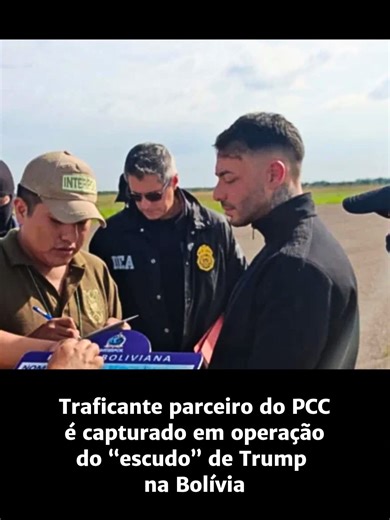 O traficante uruguaio Sebastián Marset, considerado um dos criminosos mais procurados da América do Sul e que no ano passado apareceu em vídeo ao lado de integrantes da facção brasileira Primeiro Comando da Capital (PCC), foi capturado nesta sexta-feira (13) na Bolívia durante uma operação policial que autoridades dos Estados Unidos associaram ao “Escudo das Américas”, coalizão lançada pelo governo do presidente Donald Trump no último fim de semana para intensificar o combate aos cartéis e organ