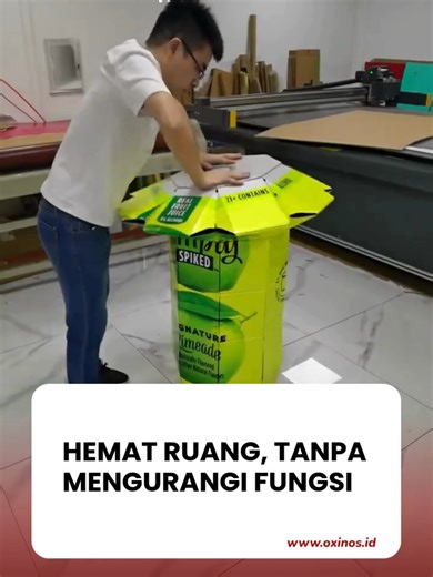 Produk ini dirancang dengan proses desain dan produksi yang sudah matang, sehingga mampu menghadirkan efisiensi dalam setiap tahap pembuatannya. Dengan pendekatan yang terstruktur, produk ini tidak hanya konsisten secara kualitas, tetapi juga optimal dalam proses manufaktur. Keunggulan utamanya terletak pada kemampuannya untuk dibentuk secara instan, memungkinkan penggunaan yang lebih praktis sekaligus menghemat ruang saat distribusi. Desain ini memberikan nilai tambah dari sisi logistik, karena