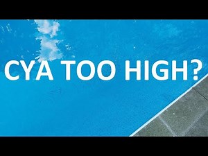 How To Lower CYA In a Pool