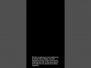 Exploring the Mysteries of the Rosary in a Whole New Way