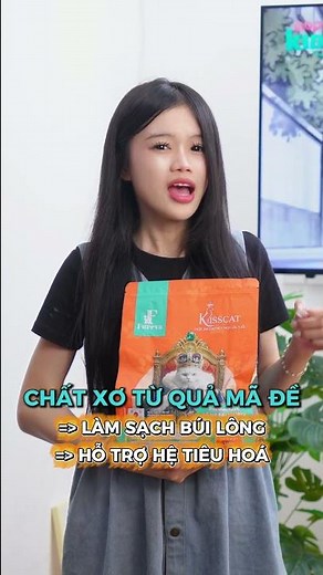 Mèo nhà bạn kén ăn? Thử ngay KISSCAT thơm ngon dễ ăn mỗi ngày! #kisscat #kag #hatchomeo #meocung #t