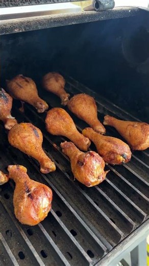 Pellet grilled chicken that’s so juicy! #bbq #barbecue #bbqmeat