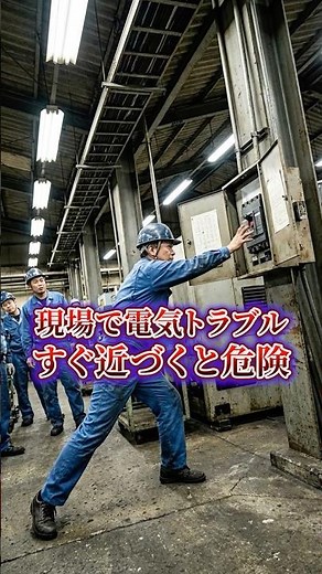 その一歩が、2人目の感電者を生む #電気工事 #電気設備工事 #製造業 #安全教育