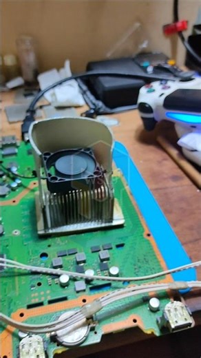 PS4 Slim motherboard testing #ps4mainboard #ps4motherboard #ps4repair #playstationrepair