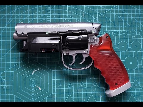 Building the Blade Runner Deckard's blaster kit by Anders