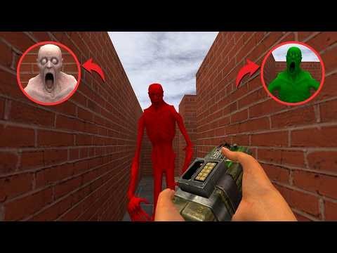Can You Escape SCP-096’s Maze ? #scp096 #Gmod