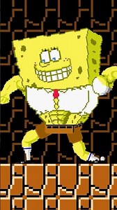 Buff SpongeBob in Super Mario?! 😱💪