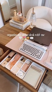 968K views · 7.2K reactions | Office desk organization for the girlies 珞 EVERYTHING in the first comment #restock #restockwithme #RESTOCKED #restocking #office #OfficeLife #usa | Alm Picks | Facebook