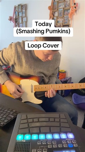 Today (The Smashing Pumpkins) Live Loop Cover. #guitar #livelooping #bigmuff #smashingpumpkins