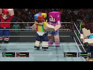 Johnny & Marty vs. Gooby & Daisy in Minecraft!