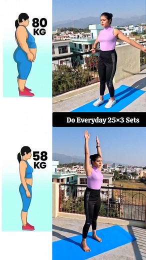 Burn Fat Faster: Only 2 Exercises ✅💯 #fitness #weightloss #workout #shorts #fatloss #Reduce #explore #trending #explorepage #viral #yogeshwari . . Yogeshwari Kurain | Yoga with yogeshwari