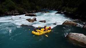 This is a truly epic Patagonian adventure... spend 9 days with likeminded explorers splashing down gushing rapids, hiking to mountain lakes, biking through forest tracks and staying at cliffside lodges, woodland cottages and lakeside cabins. Oh, and there's a hot tub. Jump in. | Much Better Adventures