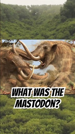 What was the Mastodon? #extinct #animals #trivia