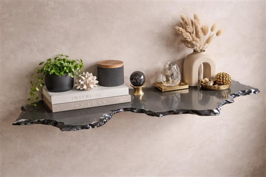 Glass Wall Shelf, Custom Floating Glass Display Shelf for Wine Glasses, Books, Bathroom or Kitchen Decor, 710*280 мм - Etsy
