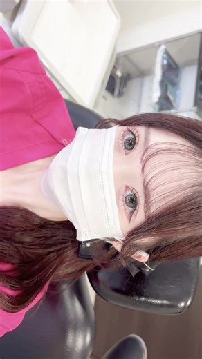 患者さんに褒められたナチュラルカラコンはこれ o( › ̫ ‹ ᐢ o))♡ #クイーンアイズ #ラルムナチュラル #カラコン #モカロール #PR #歯科衛生士 #もんた界隈