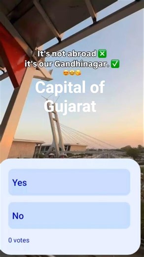 gandhinagar capital of Gujarat #gandhinagar #best view