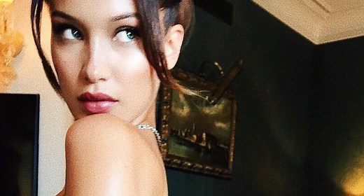 Bella Hadid Poses Topless in a Thong in Sultry Instagram Photo